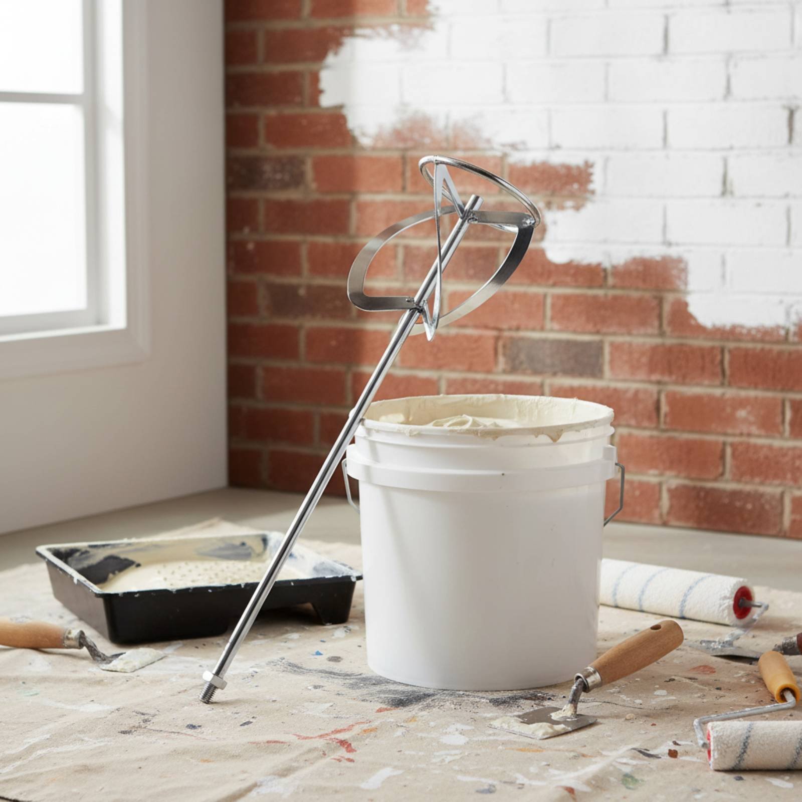 Workshop Tools Uses - ملحق خلاط أسمنت قوي للاستخدام مع