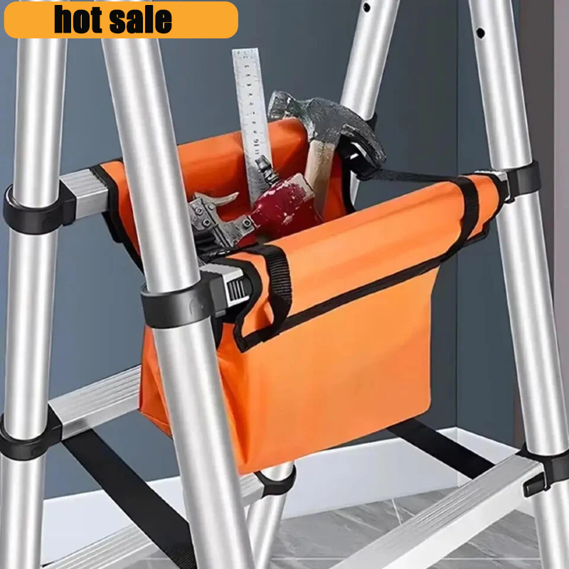 Workshop Tools Hanging - حقيبة تخزين أدوات السلم القابلة للطي،