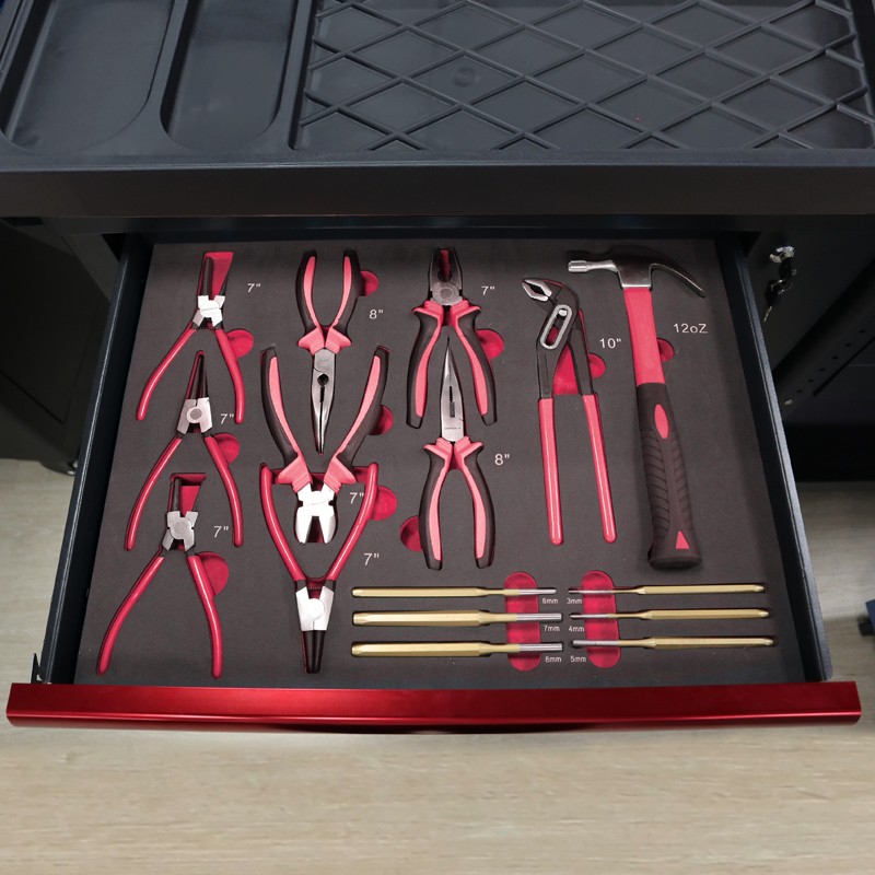 عربة أدوات بـ 7 أدراج مع مجموع - مراجعة Mechanical Tools In Workshop وسعره