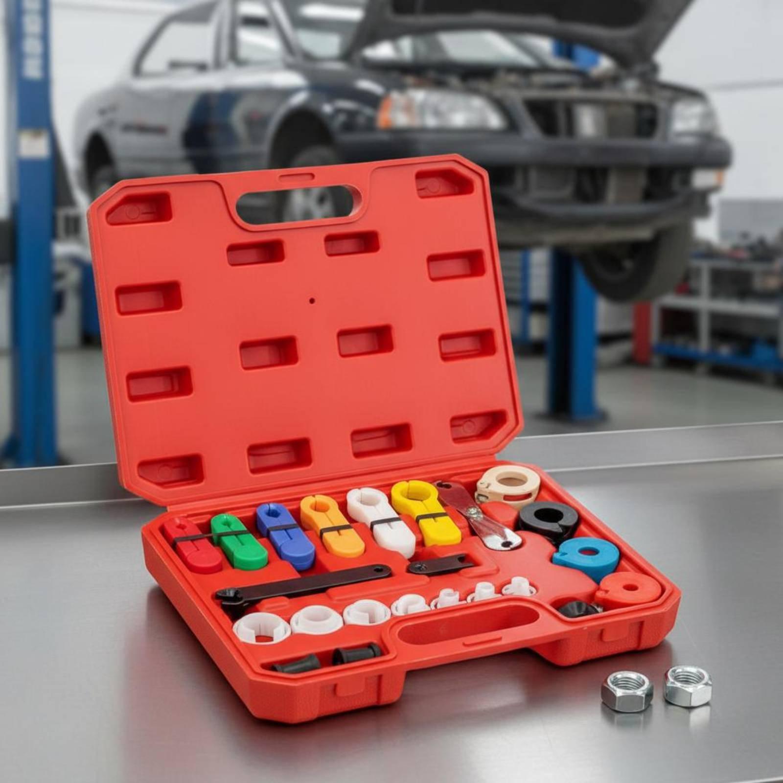 طقم أدوات متعدد الاستخدامات لف - مراجعة Mechanical Tools In Workshop وسعره