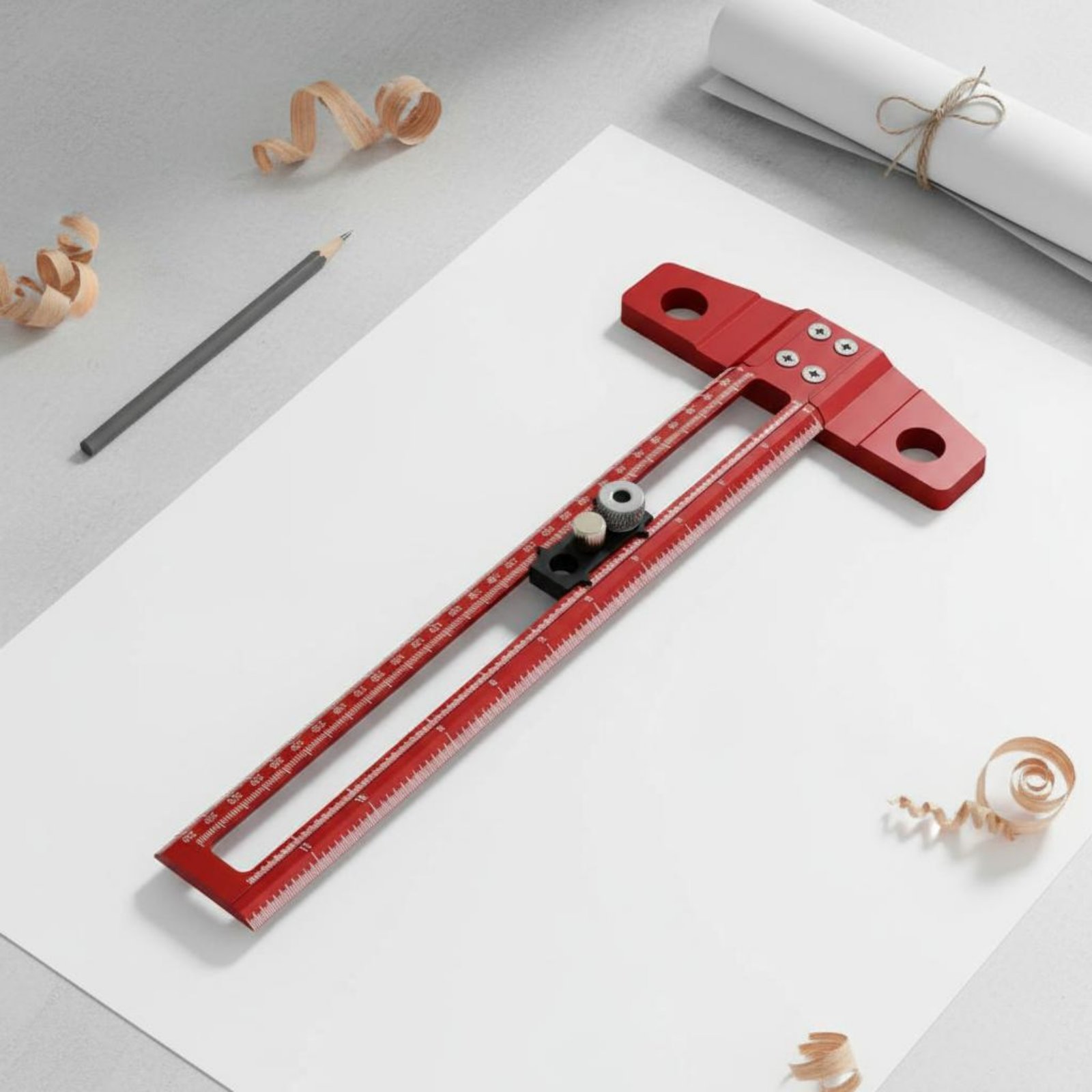 مسطرة تي-سكوير محفورة بالليزر، - مراجعة Marking Tools In Workshop وسعره
