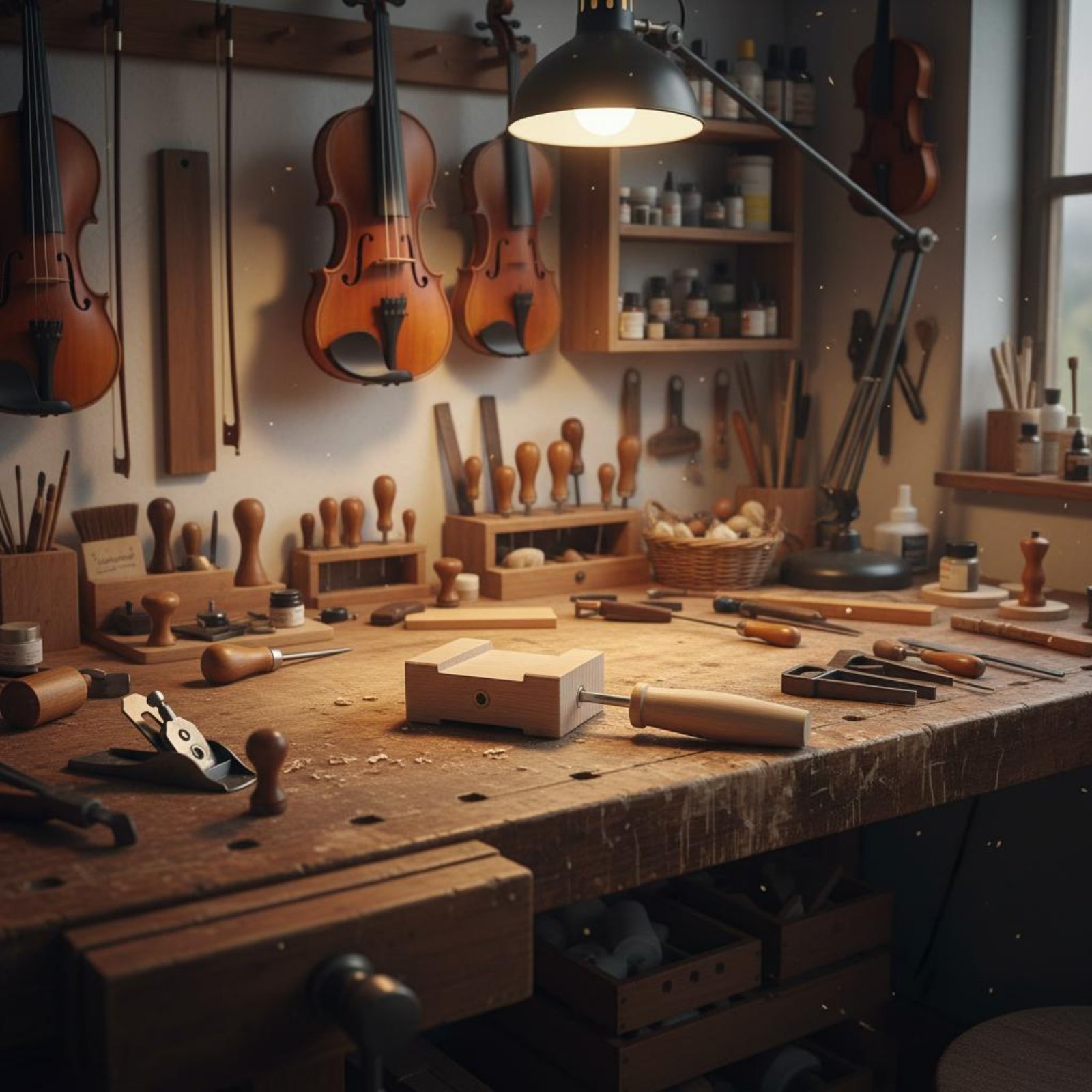 أداة تركيب جسر الكمان الاحتراف - مراجعة Workshop Tools Uses وسعره