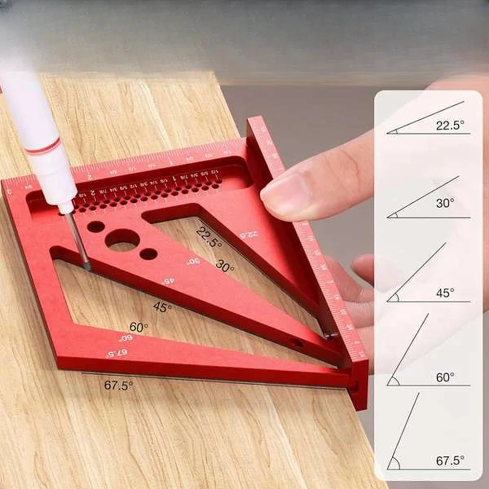 مسطرة قياس متعددة الزوايا ثلاث - مراجعة Marking Tools In Workshop وسعره
